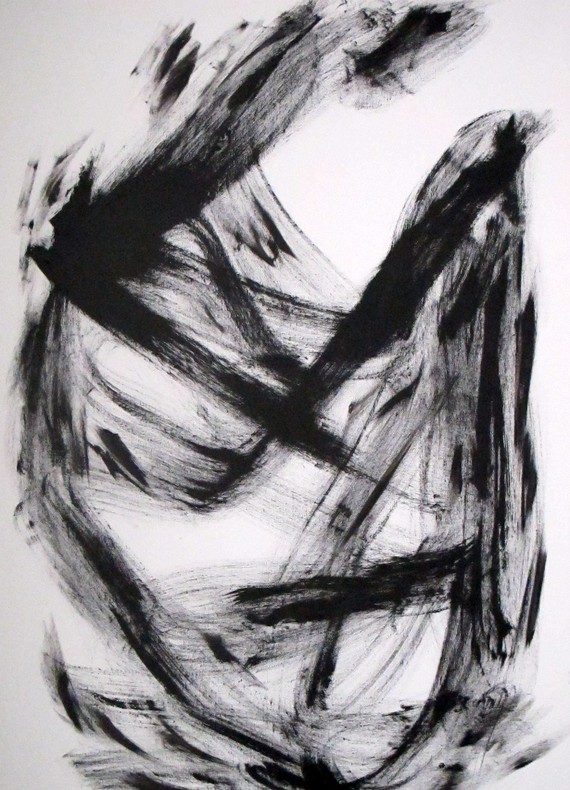 Black and White Abstract 1