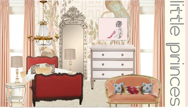 Girl's bedroom by Bijou and Boheme