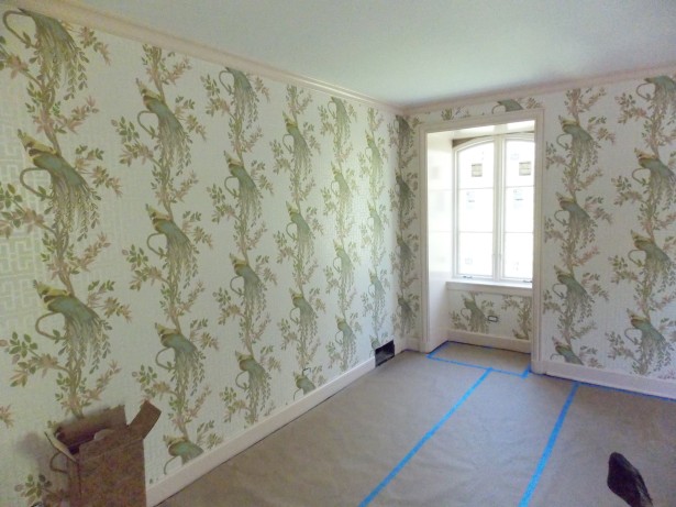 daughters bedroom nina campbell paradiso wallpaper project greenbay christine dovey style