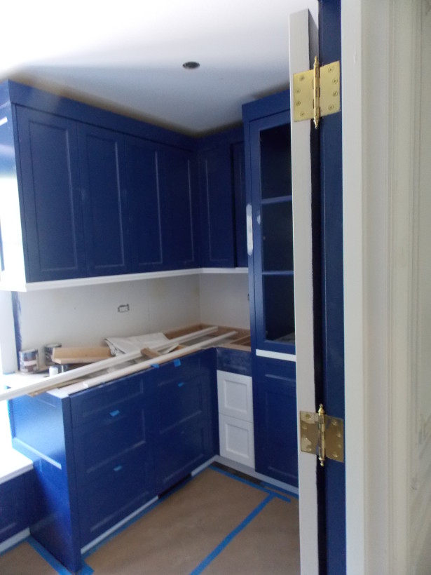 laundry room drawing room blue project greenbay christine dovey style
