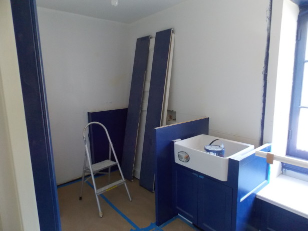 laundry room drawing room sink blue project greenbay christine dovey style