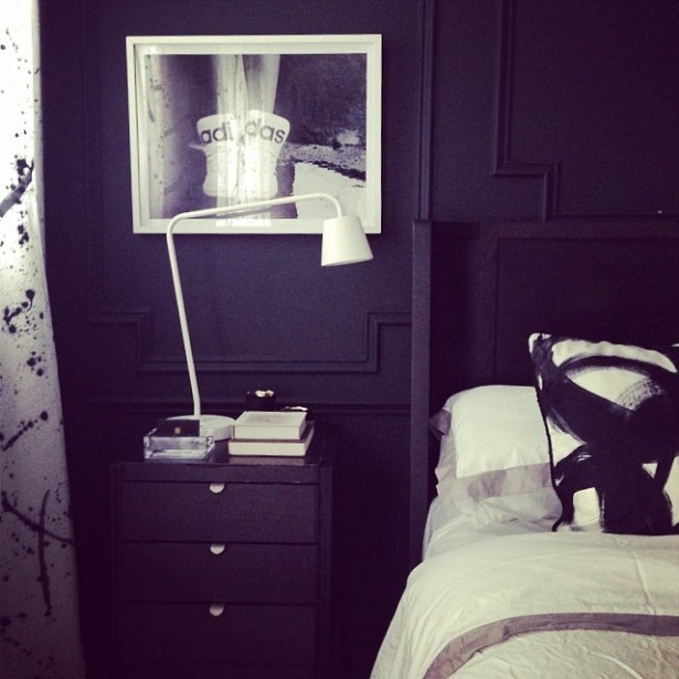 christine dovey master bedroom makeover bedside table 2014