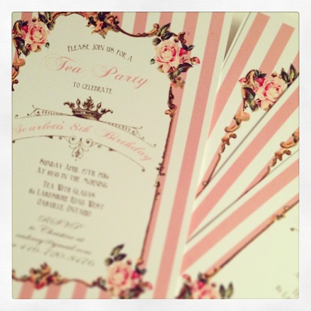 christine dovey scarlett birthday party 2014