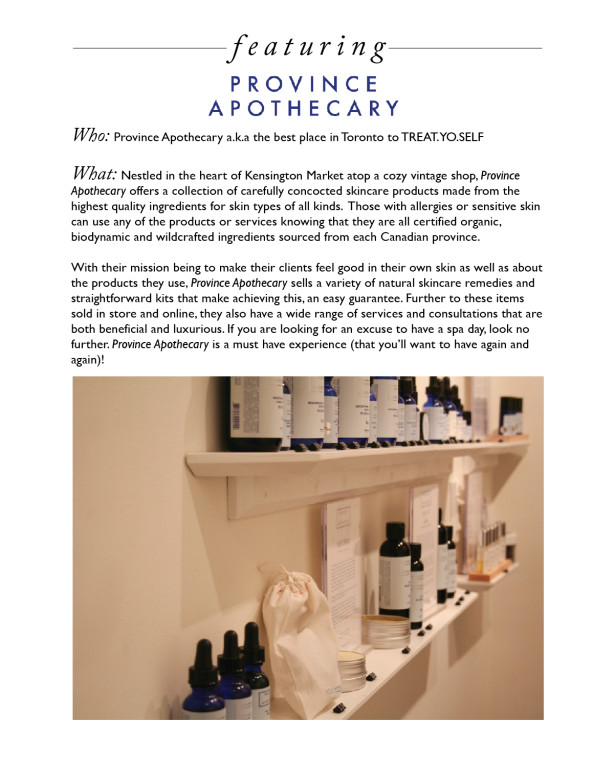 haute spots- province apothecary christine dovey
