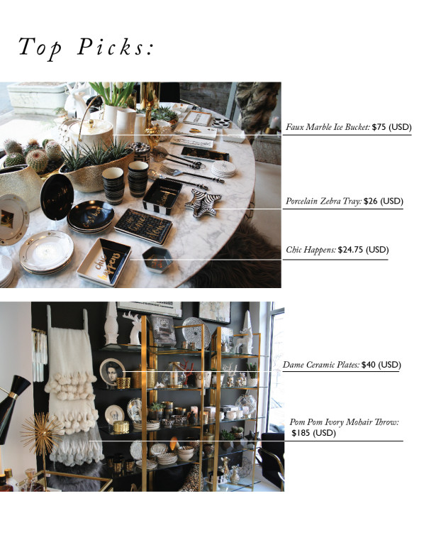 haute spots black rooster decor christine dovey toronto