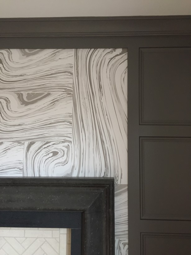 christine dovey one room challenge master bedroom para paint metrie moudling super allen drop it modern wallpaper