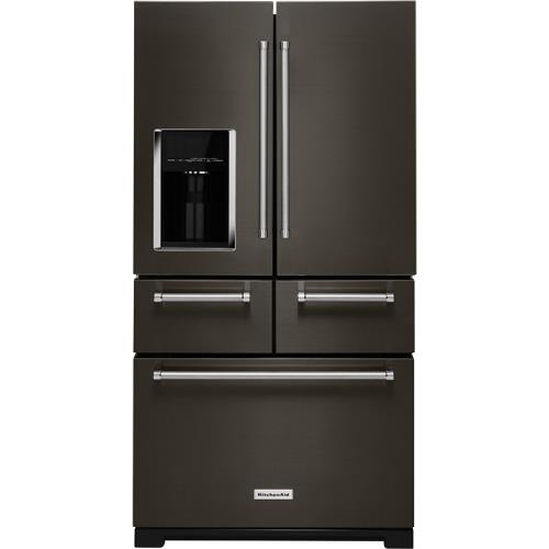 kitchenaid black stainless fridge christine dovey