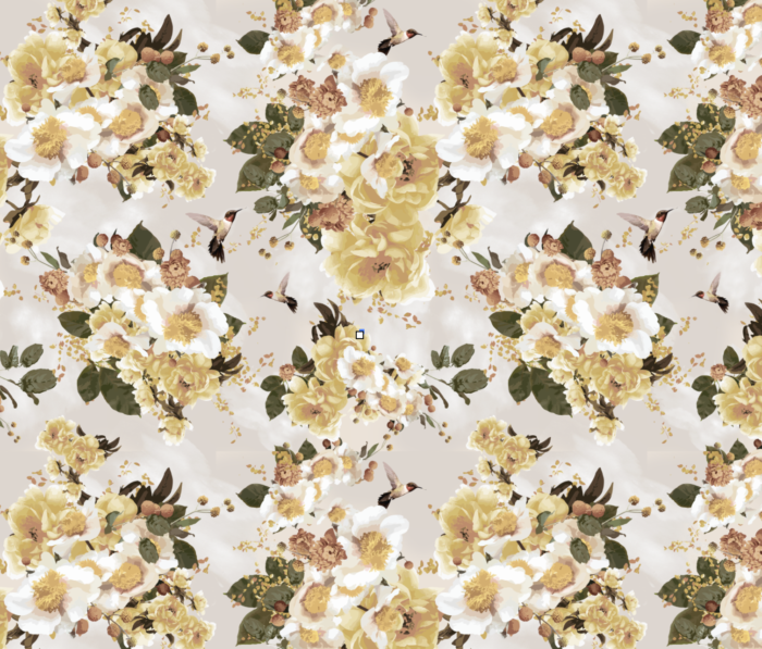 drop it modern wallpaper Christine dovey one room challenge