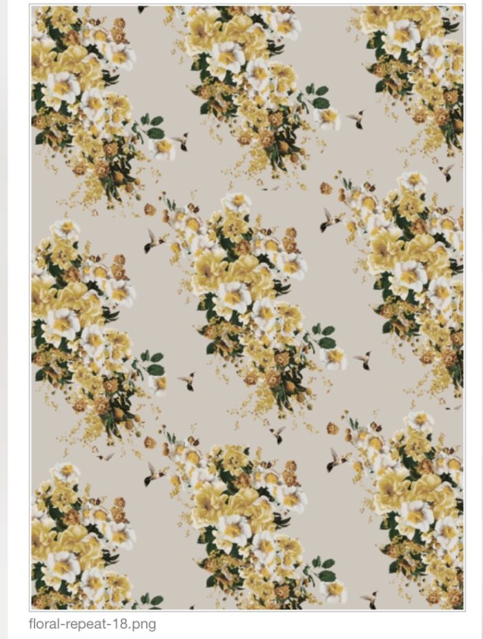 drop it modern wallpaper one room challenge